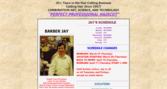Desktop Screenshot of barberjay.com